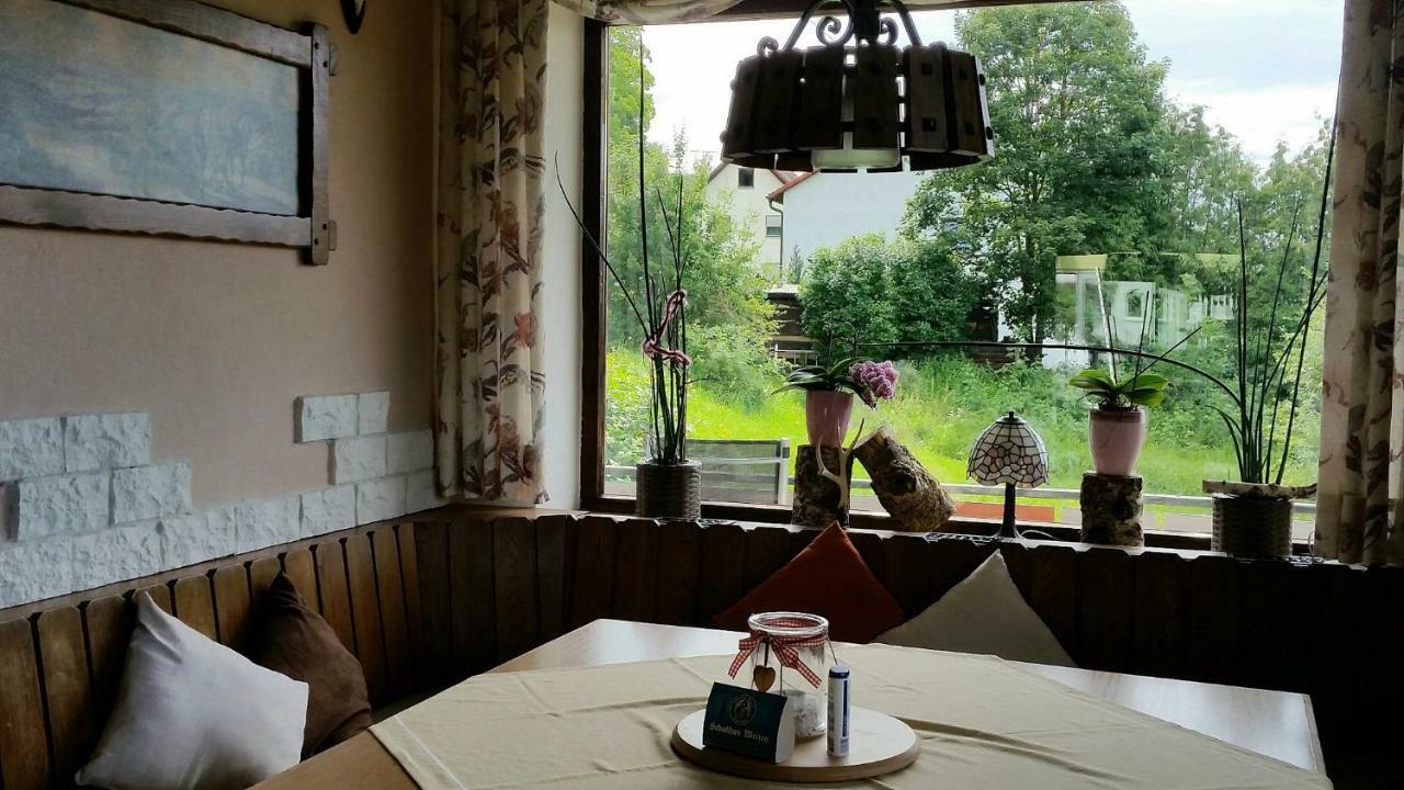 Hotel-Pension Haus Hubertus Weigendorf Eksteriør bilde